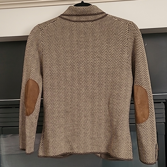 Banana Republic Extra Fine Italian Merino Womens Long Sleeves Carigan Size M - Picture 5 of 11